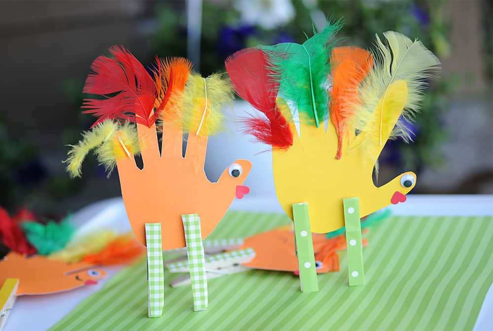 10 Fun Feather Crafts For Kids Diy Thought